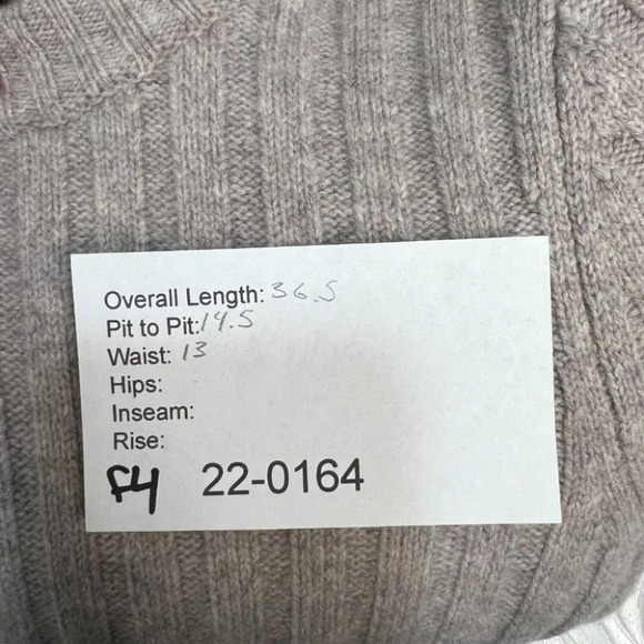 Joseph rib tunic sweater Gray/Tan Tunic S - Picture 12 of 12